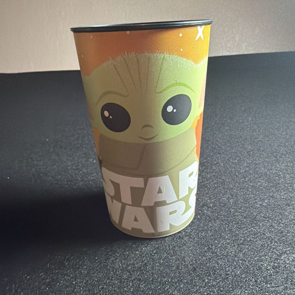 Churchill Unique Baby Yoda Star Wars Collectible Plastic Drinking Cup-J
